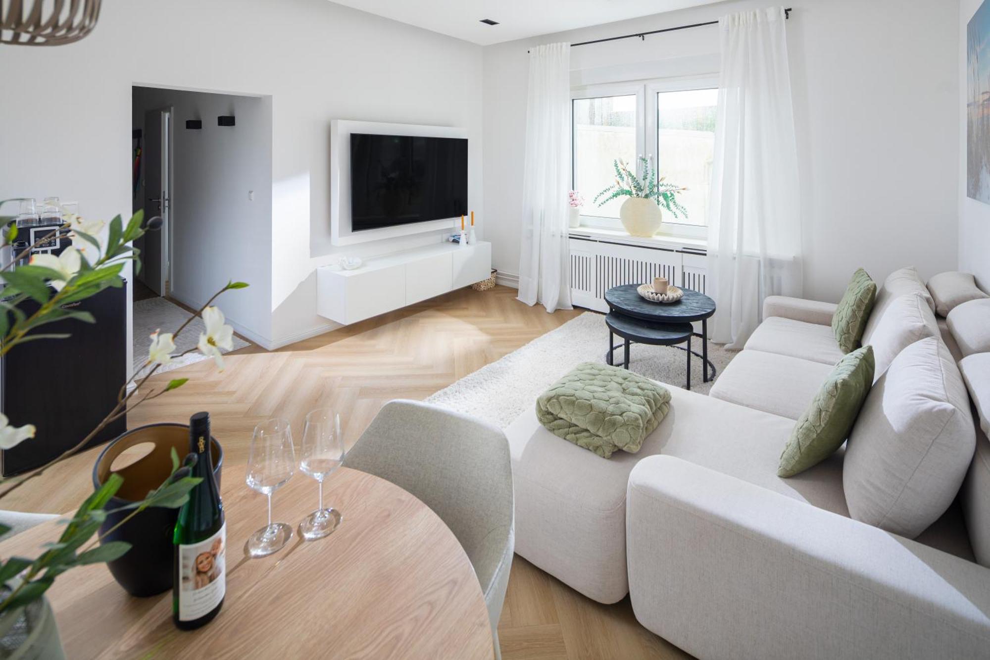 White Pearl Zentral Und Strandnah Mit Fahrradstellplatz Apartment *